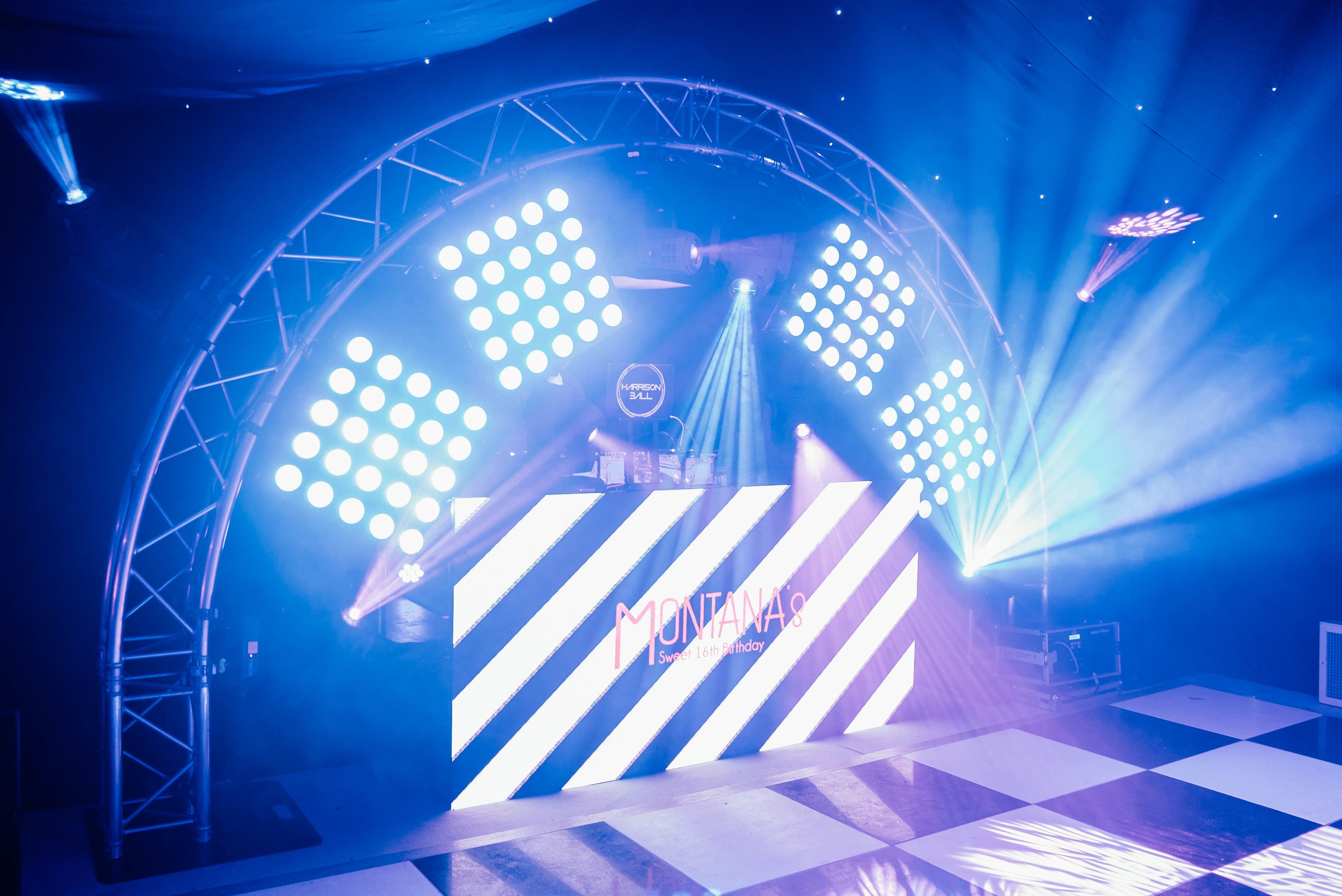 Visual Display DJ Booth